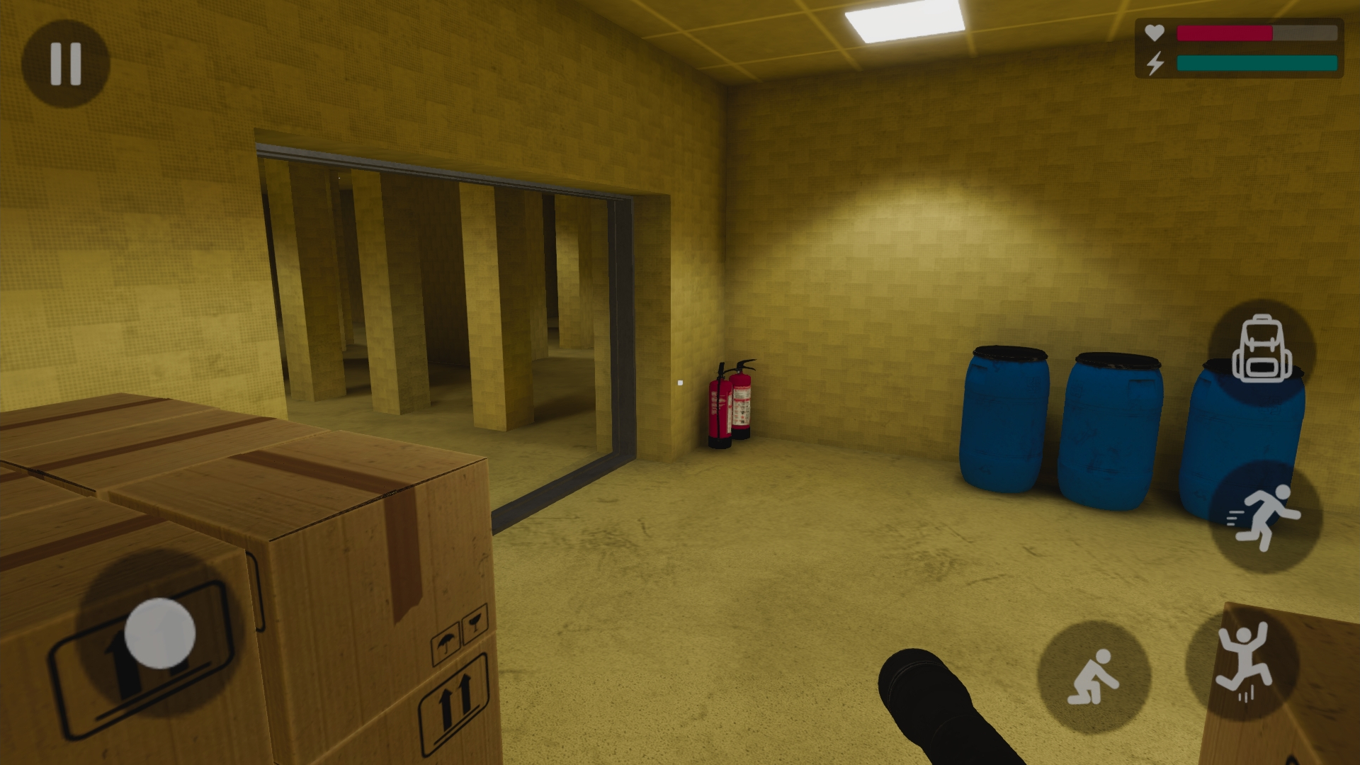 اسکرین شات 3 بازی Escape from Backrooms - Horror