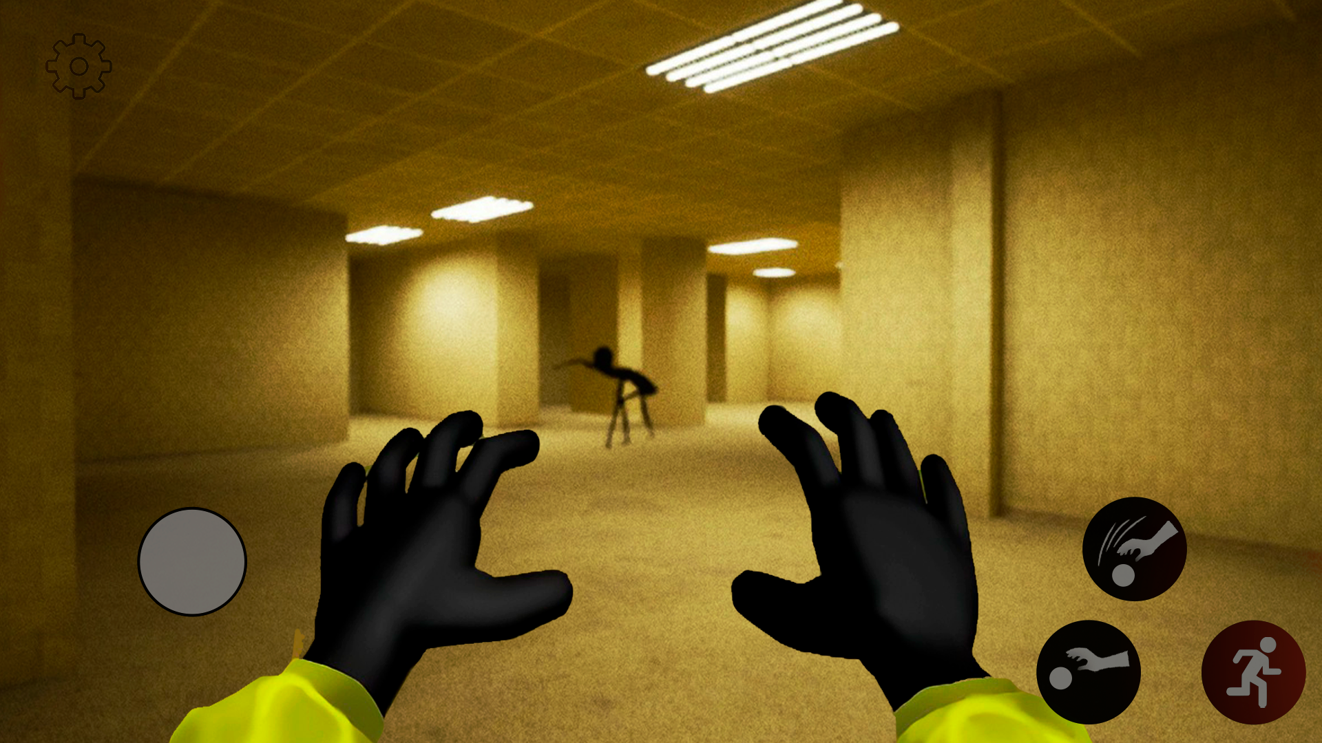 اسکرین شات 1 بازی Escape from Backrooms - Horror