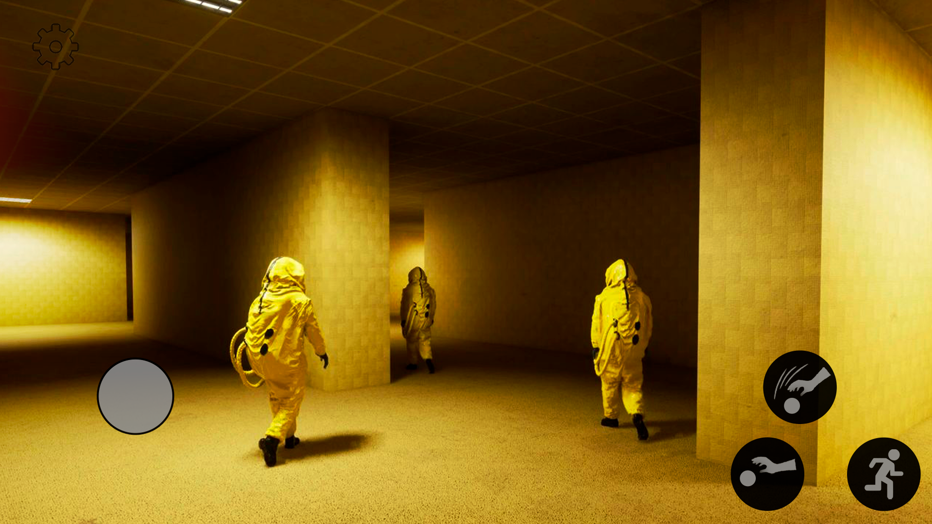 اسکرین شات 3 بازی Escape from Backrooms - Horror