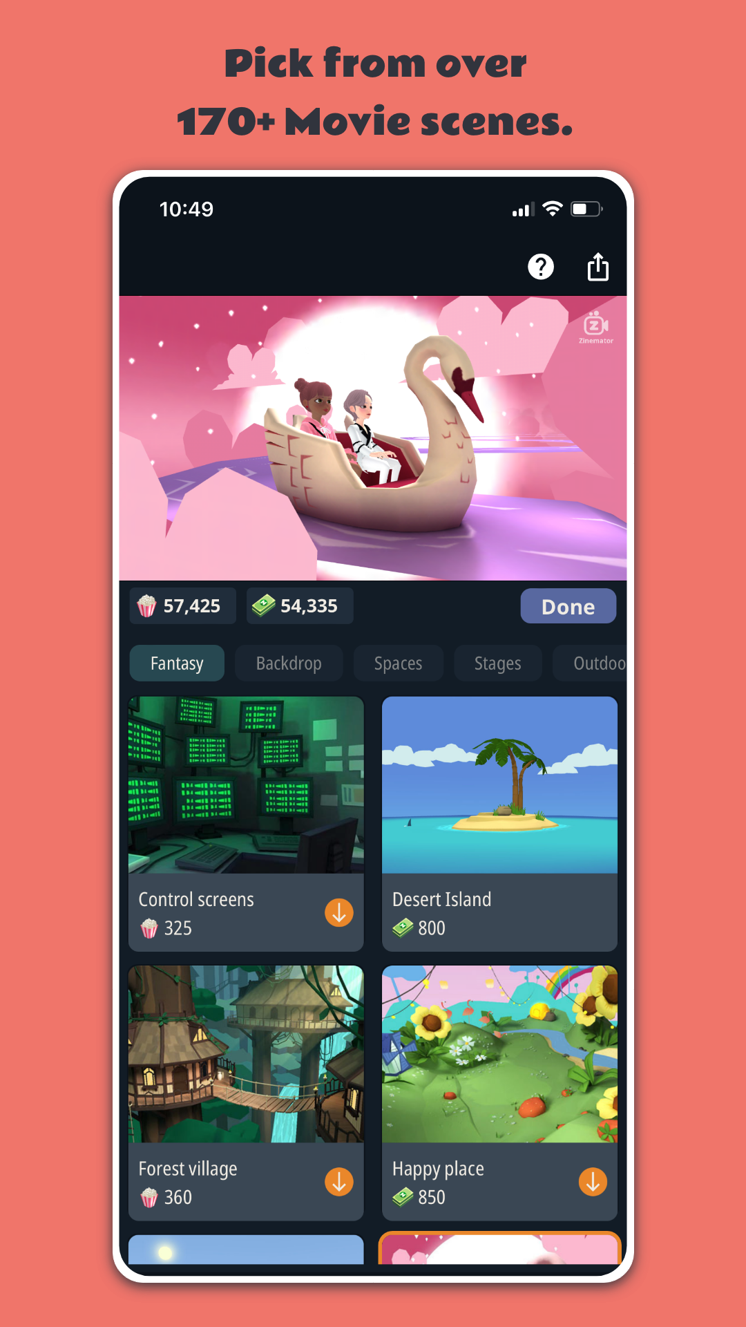 اسکرین شات 5 برنامه Z-Cut Movie Maker