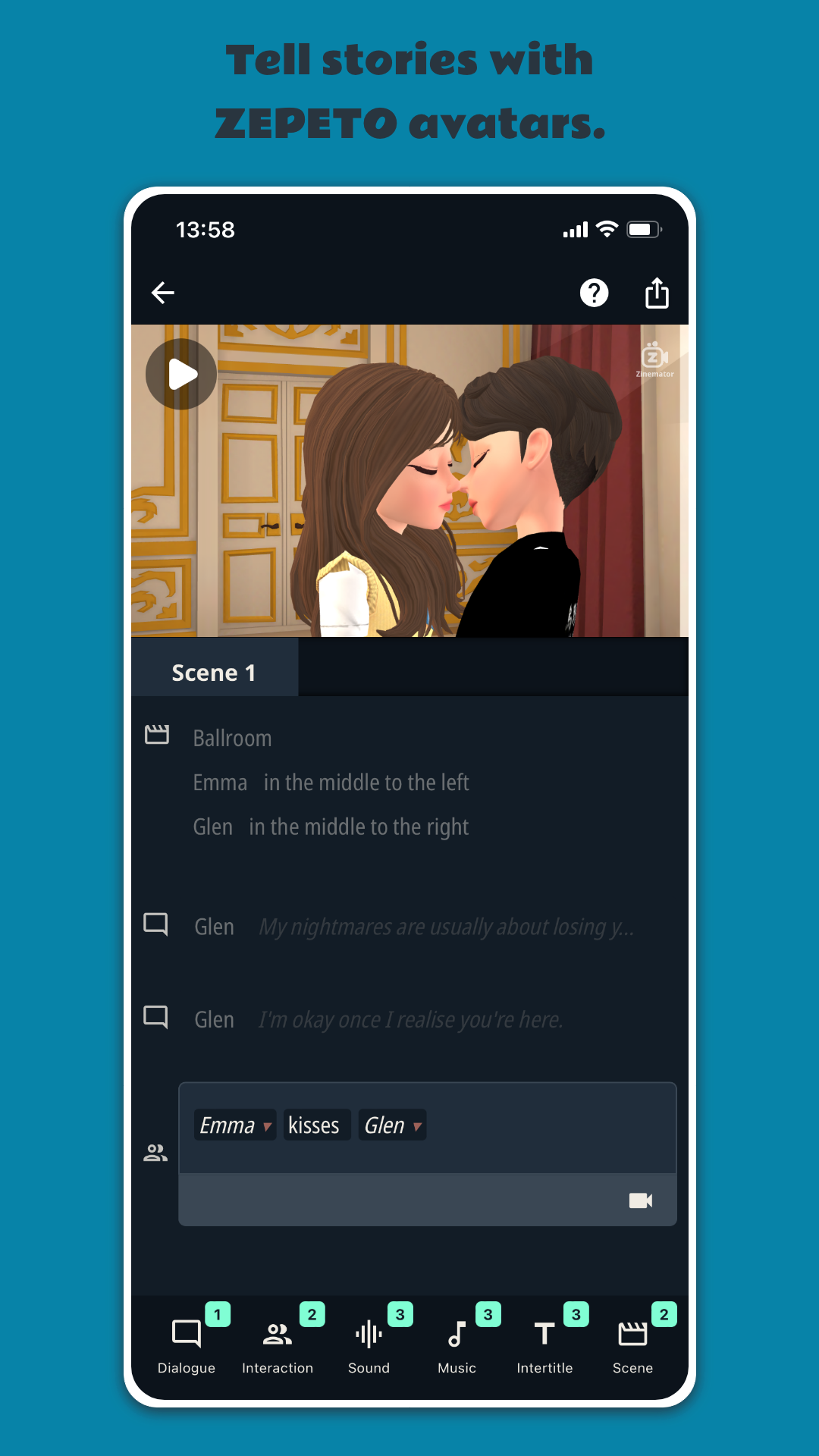 اسکرین شات 1 برنامه Z-Cut Movie Maker
