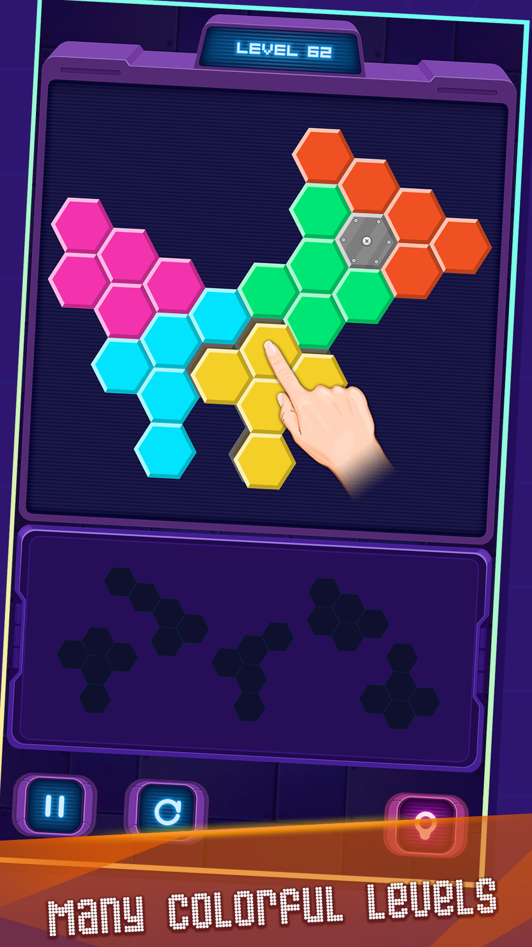 اسکرین شات 4 بازی Hexa Puzzle