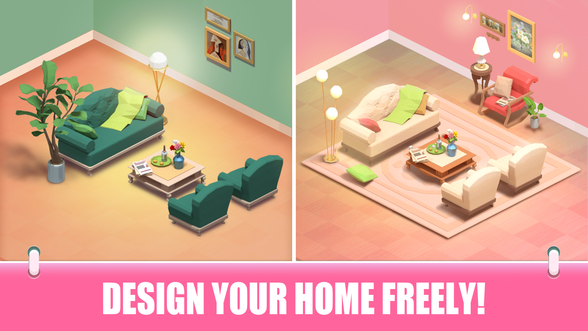 اسکرین شات 2 بازی Merge Dream Mansion: Renovate