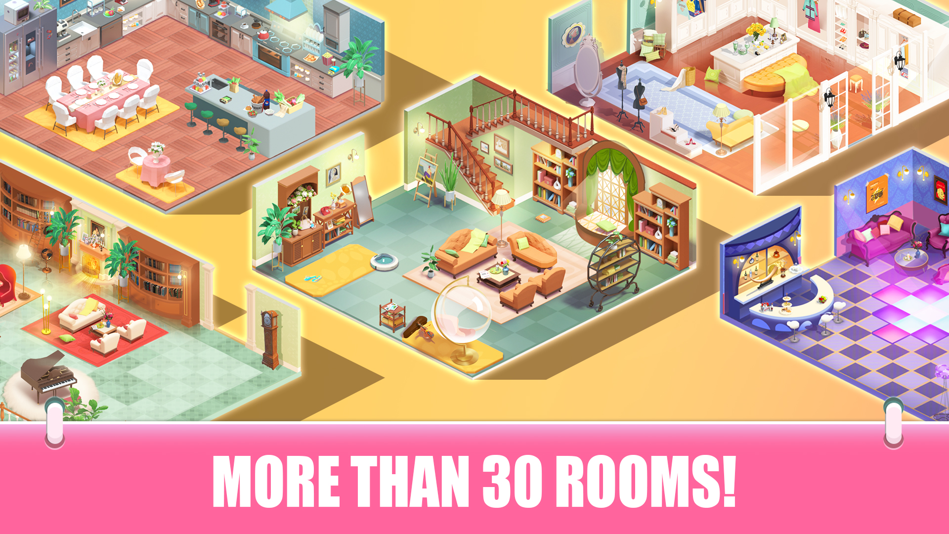 اسکرین شات 5 بازی Merge Dream Mansion: Renovate