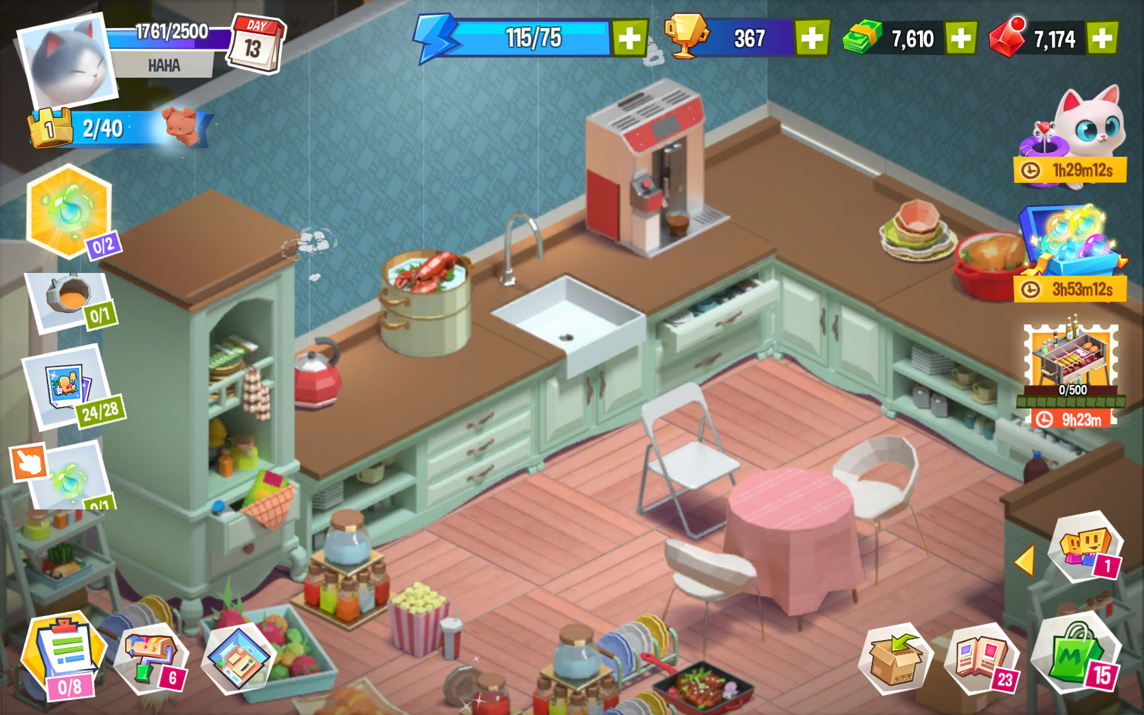 اسکرین شات 8 بازی Merge Dream Mansion: Renovate