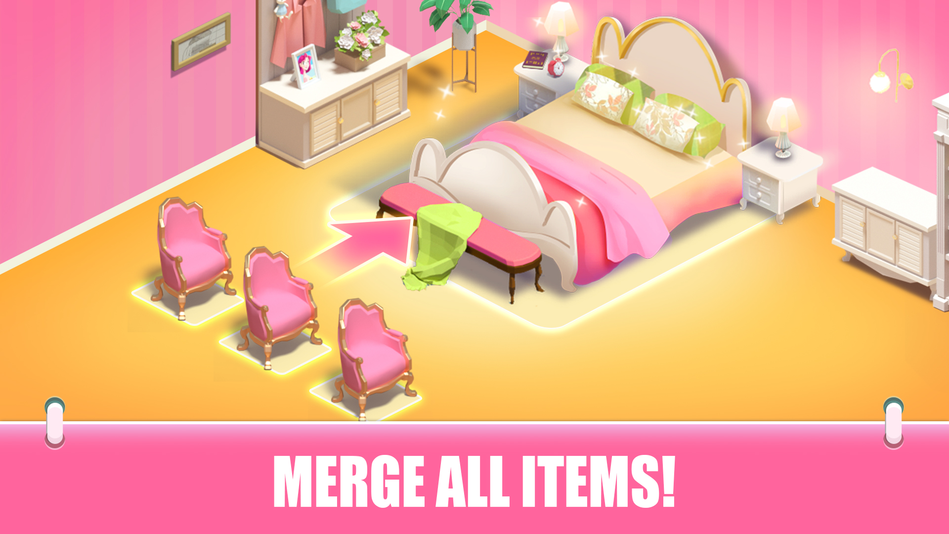 اسکرین شات 1 بازی Merge Dream Mansion: Renovate