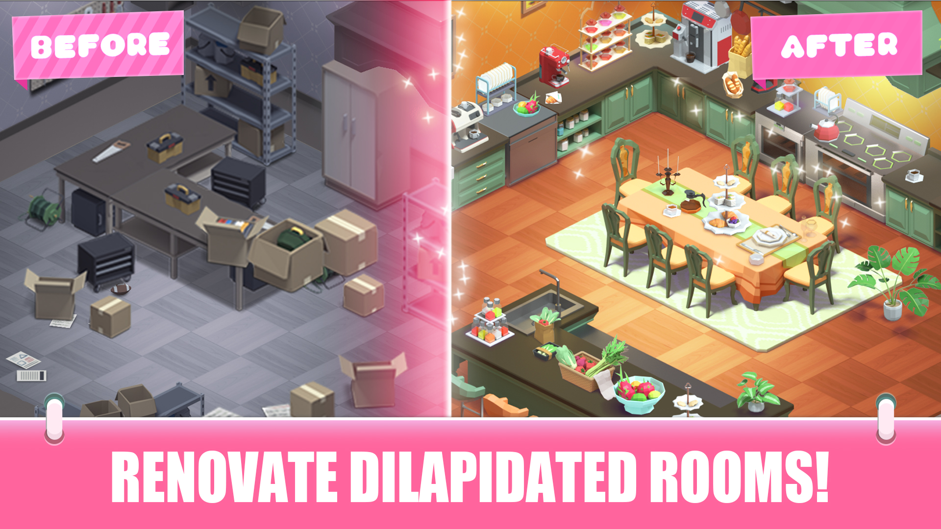 اسکرین شات 3 بازی Merge Dream Mansion: Renovate
