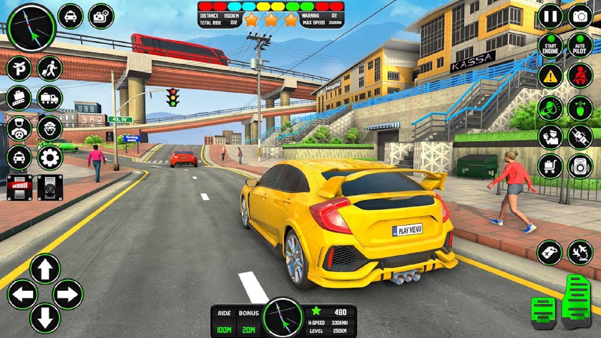 اسکرین شات 4 برنامه Real Car Parking 3D Master