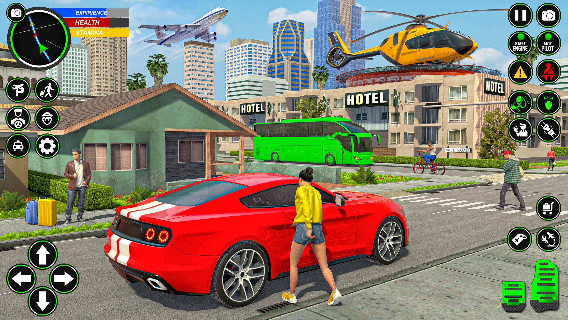 اسکرین شات 1 برنامه Real Car Parking 3D Master