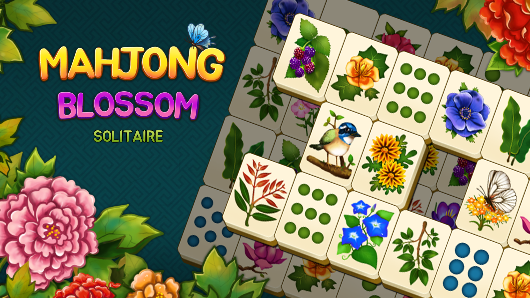 اسکرین شات 6 بازی Mahjong Blossom Solitaire