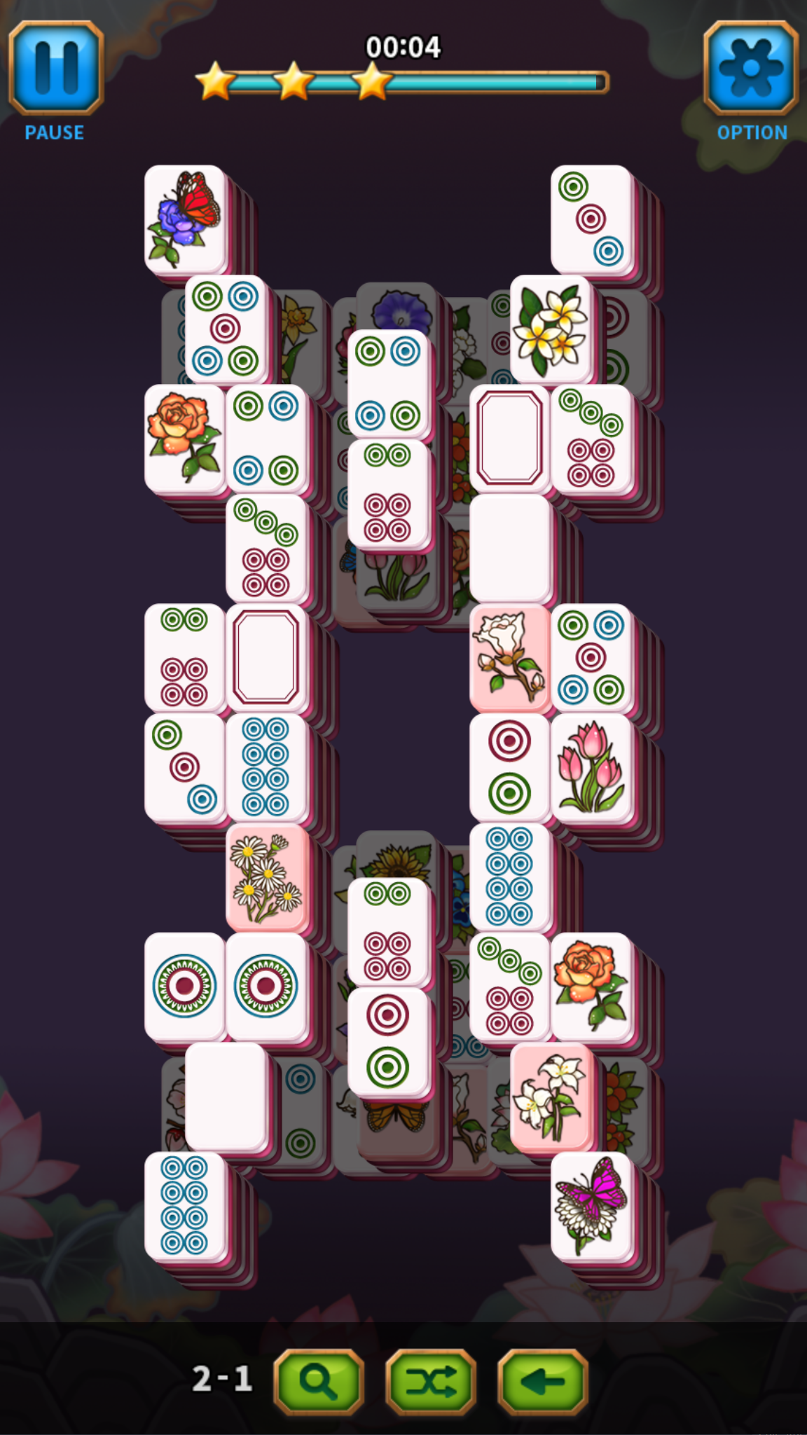 اسکرین شات 2 بازی Mahjong Solitaire