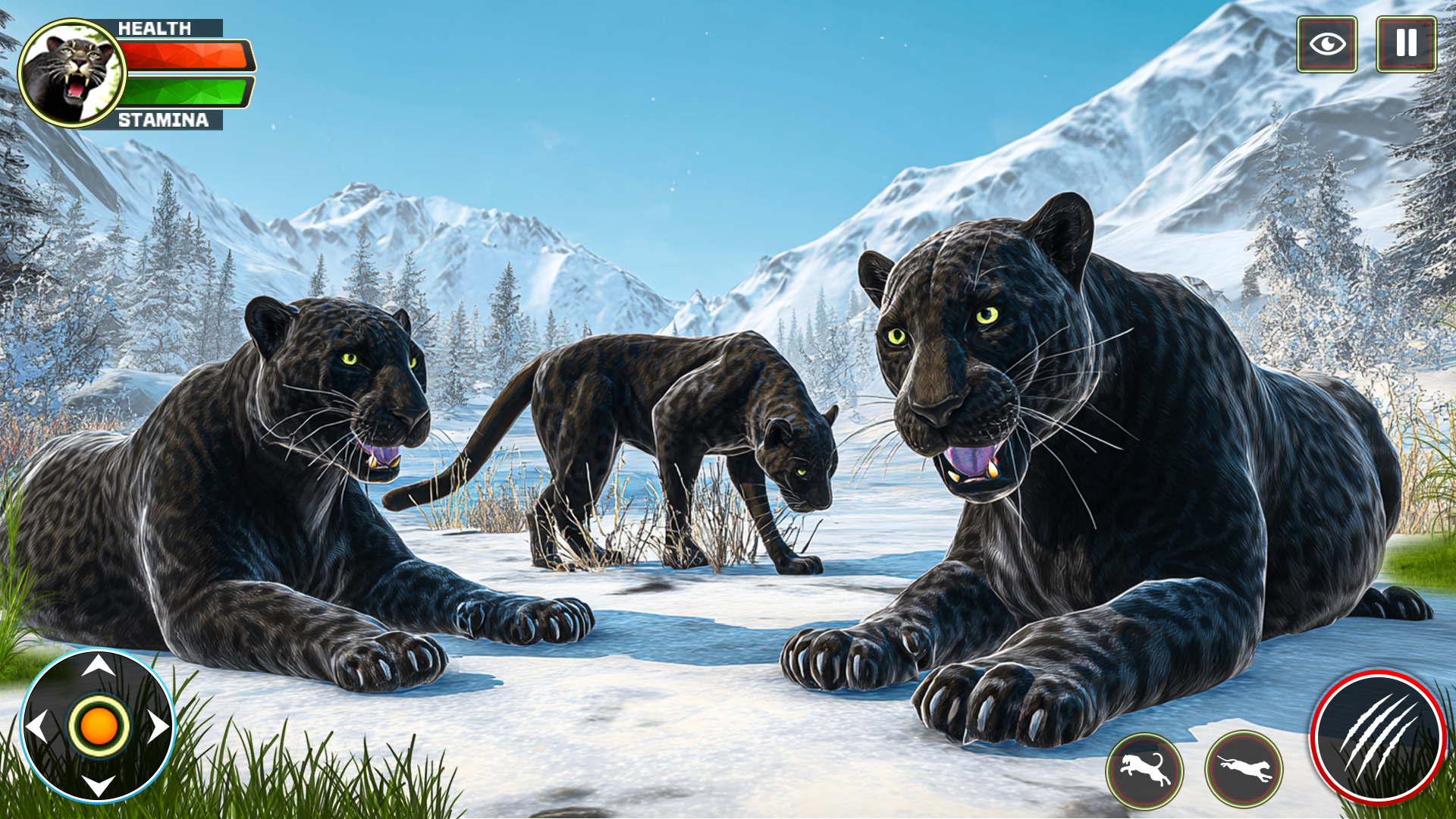 اسکرین شات 4 بازی Wild Black Panther Games