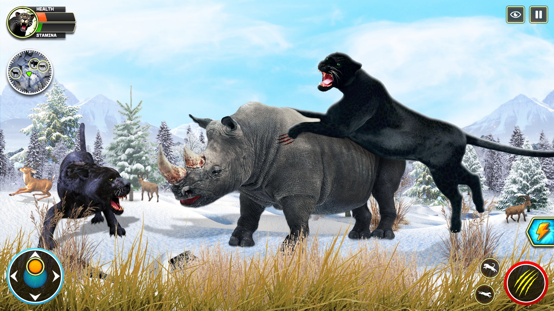 اسکرین شات 4 بازی Wild Black Panther Games