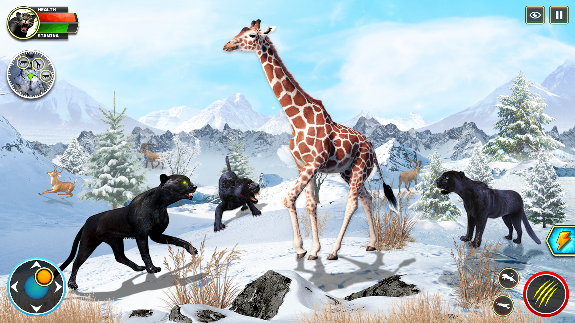اسکرین شات 5 بازی Wild Black Panther Games