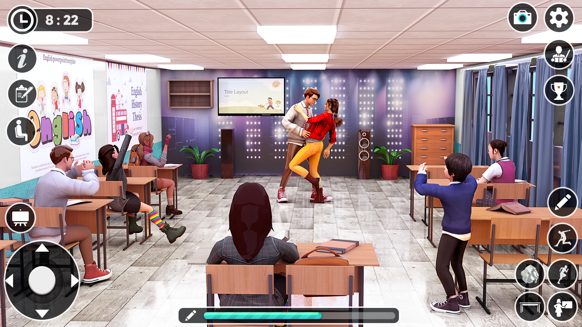 اسکرین شات 5 بازی High School Life: School Games