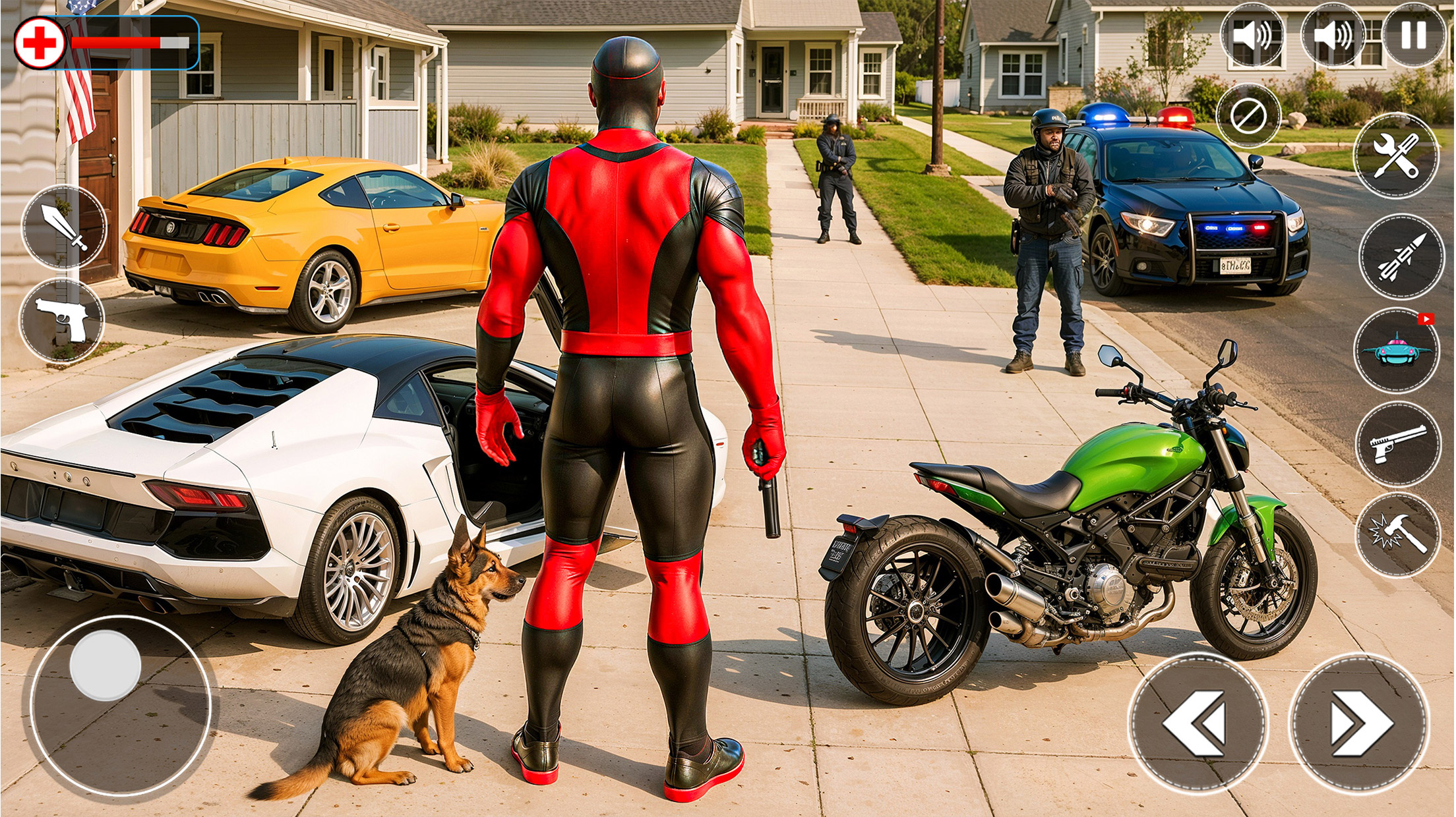 اسکرین شات 3 بازی Spider Hero: Rescue Mission 3D