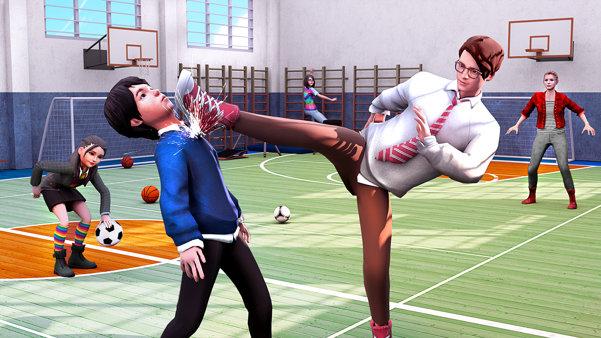 اسکرین شات 4 بازی High School Games: School Life
