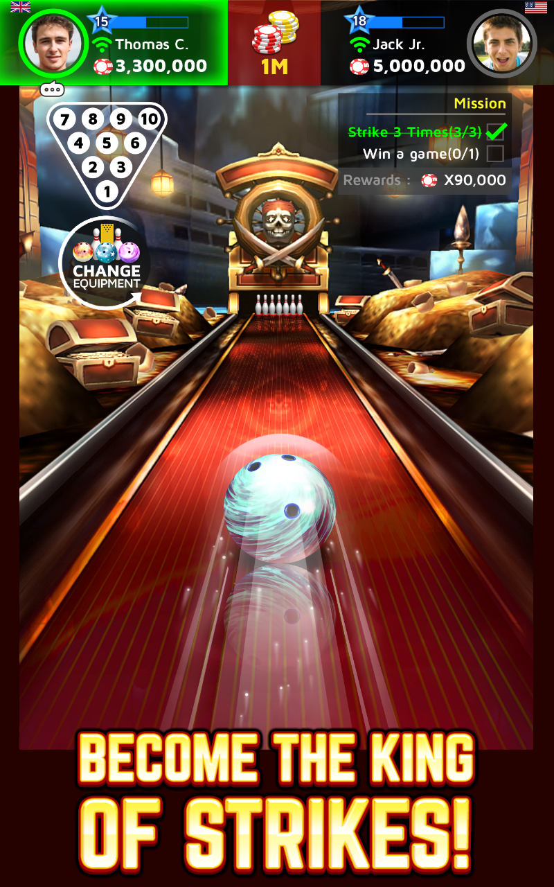 اسکرین شات 3 بازی Bowling King