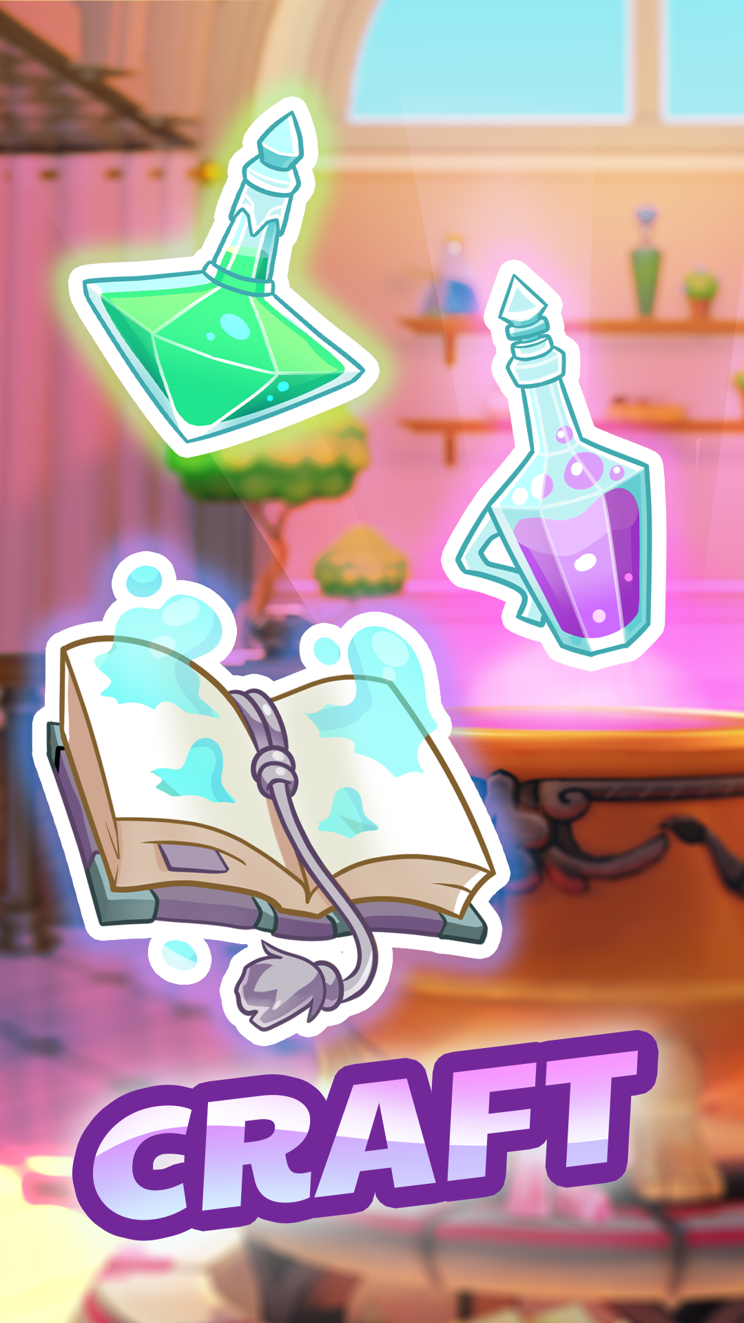 اسکرین شات 3 بازی AlchiMerge: Merge & Craft