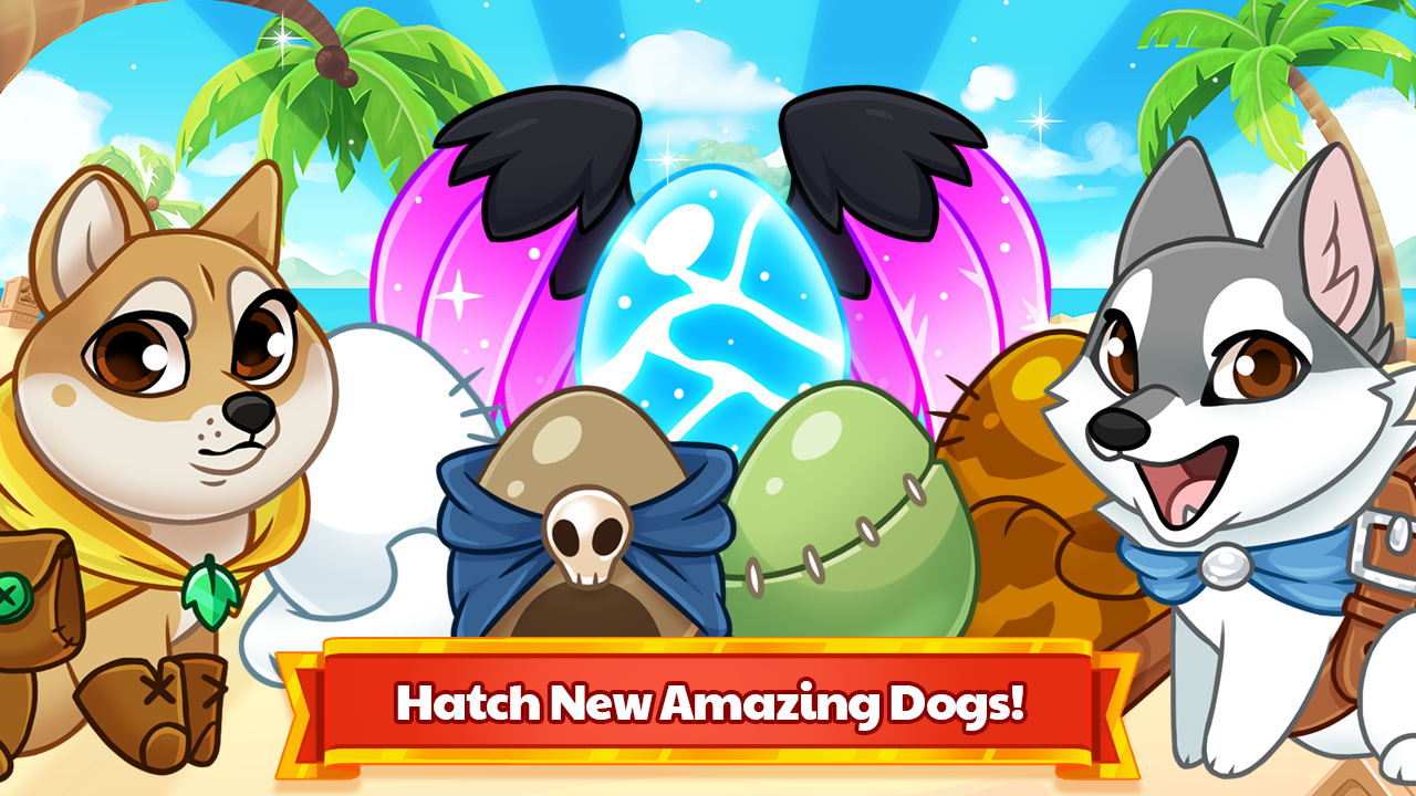 اسکرین شات 1 بازی Dungeon Dogs - Idle RPG