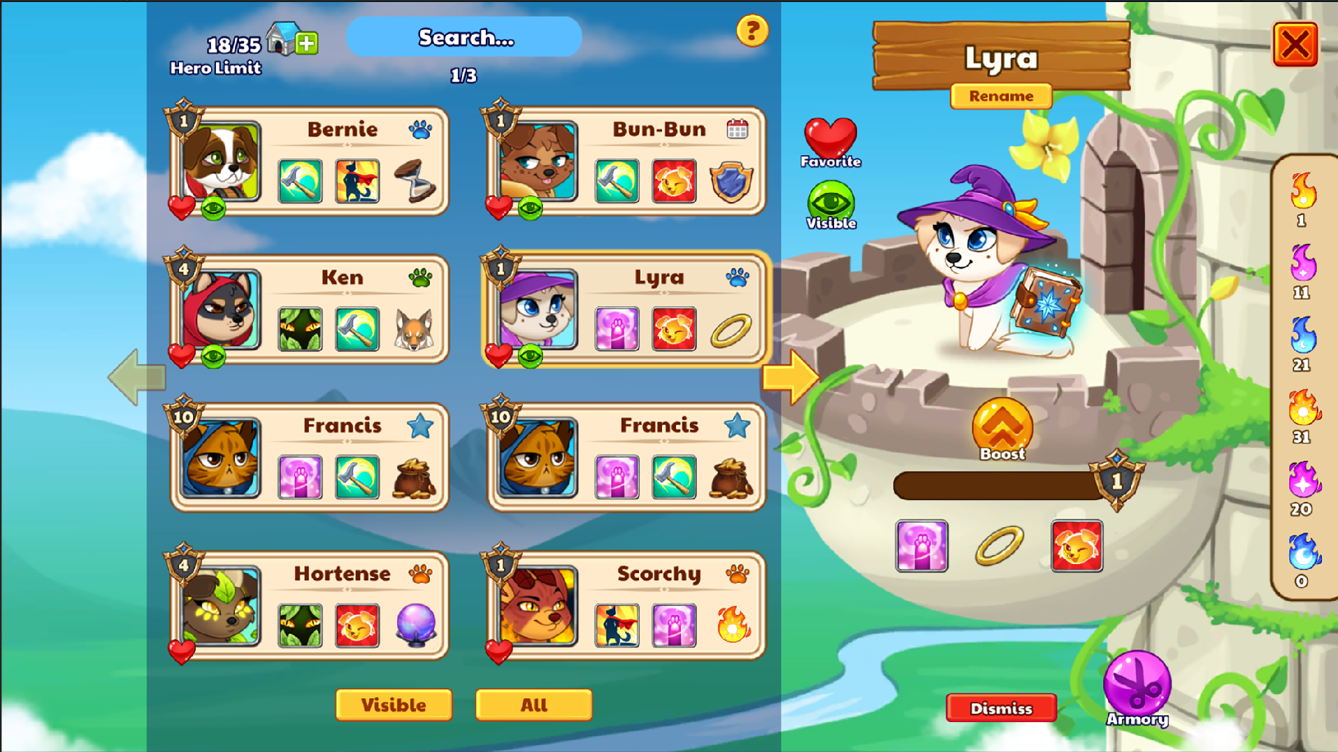 اسکرین شات 8 بازی Dungeon Dogs - Idle RPG