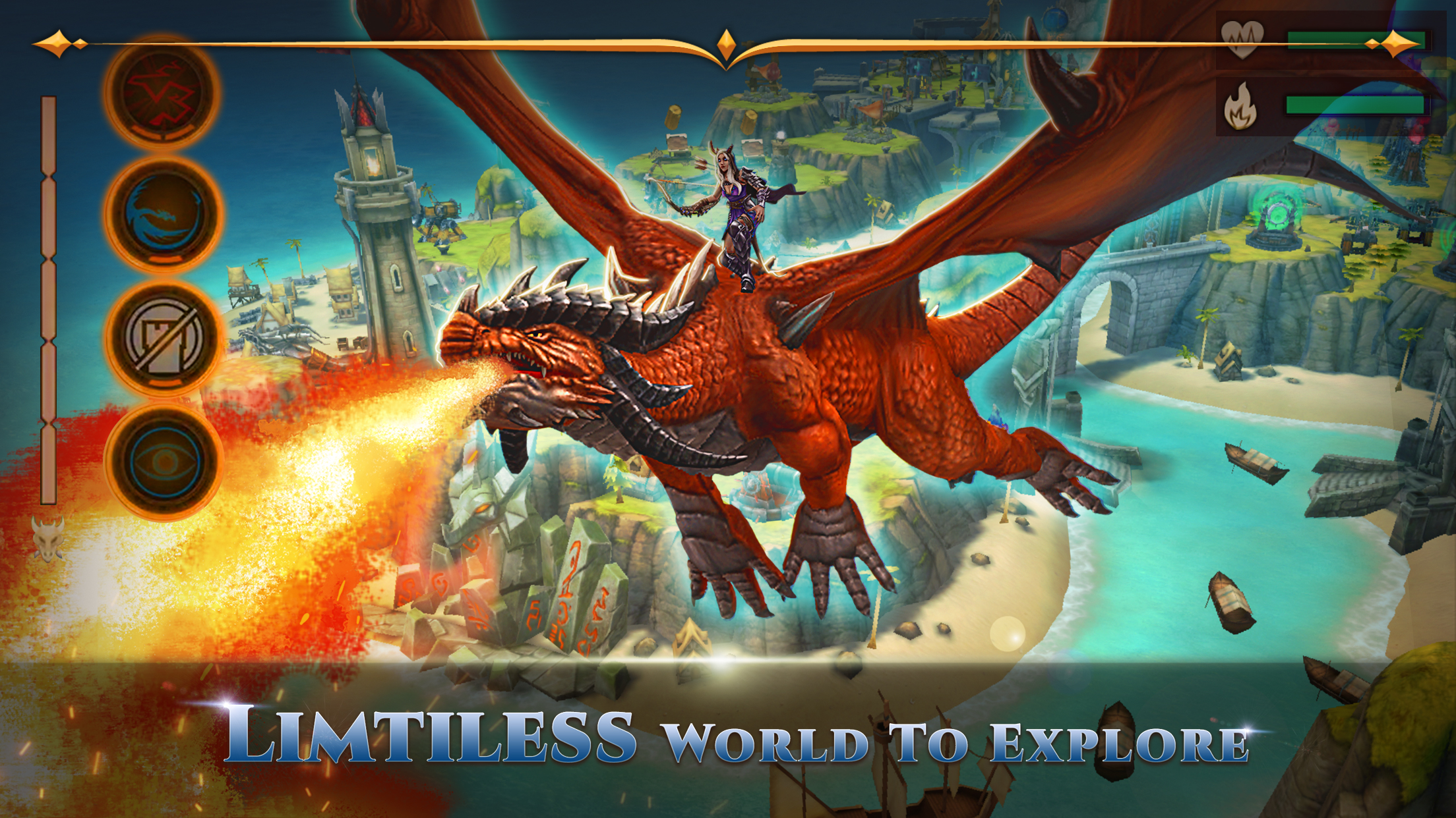 اسکرین شات 1 بازی War Dragons