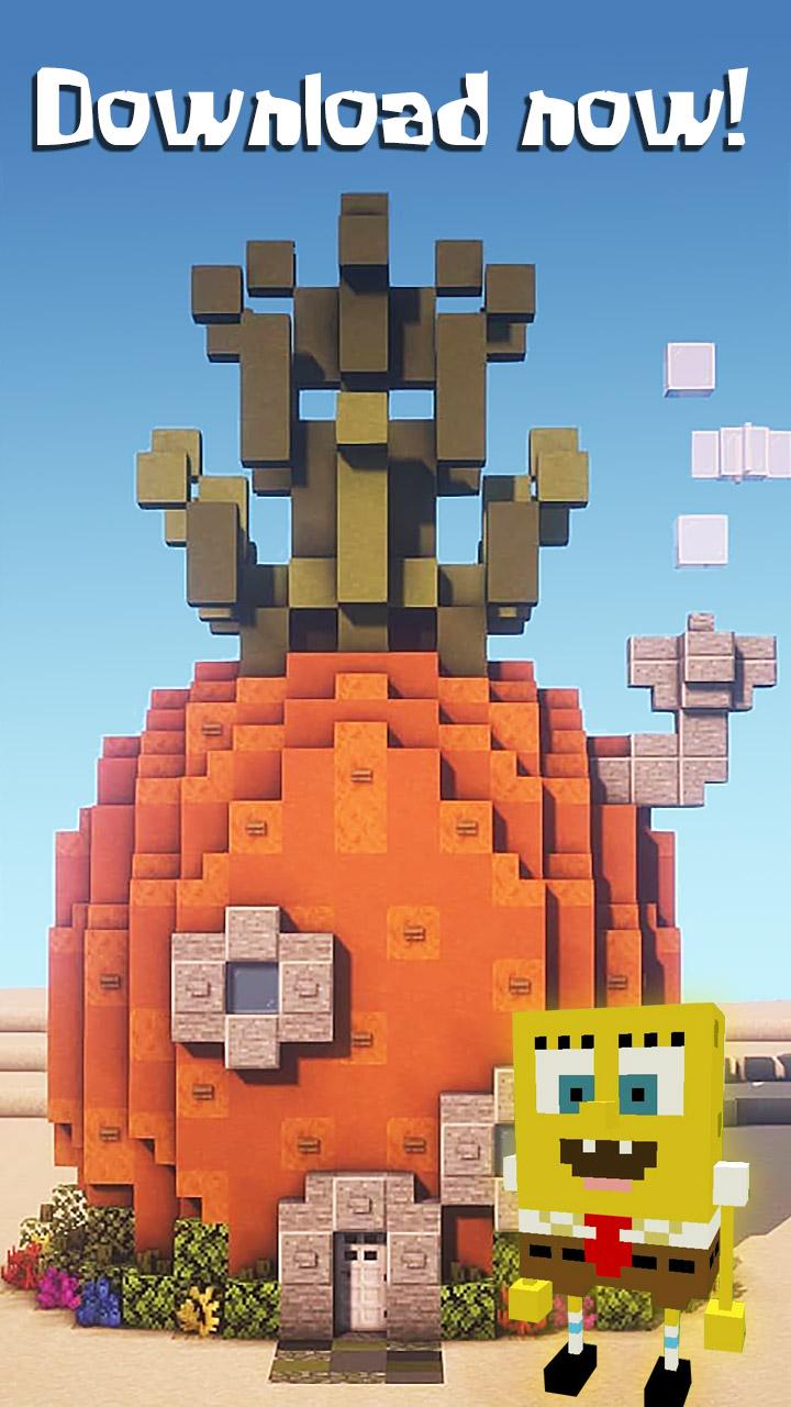 اسکرین شات 1 برنامه Pineapple House for MCPE