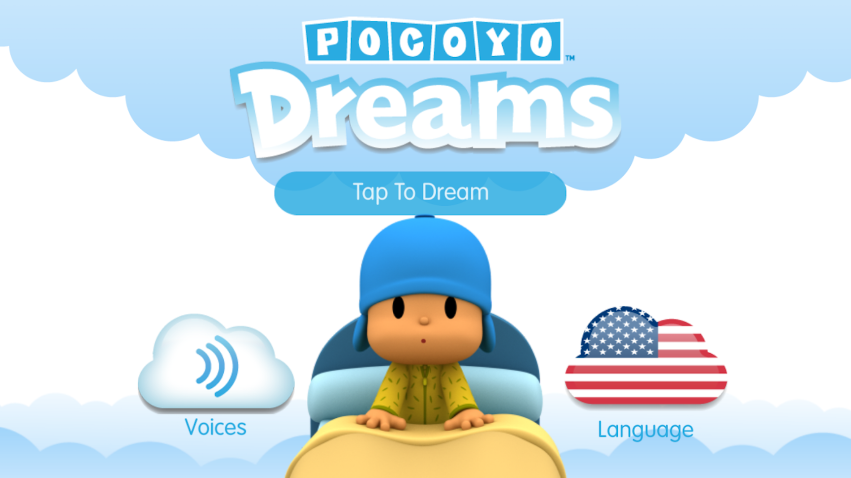 اسکرین شات 1 برنامه P House - Pocoyo Dreams