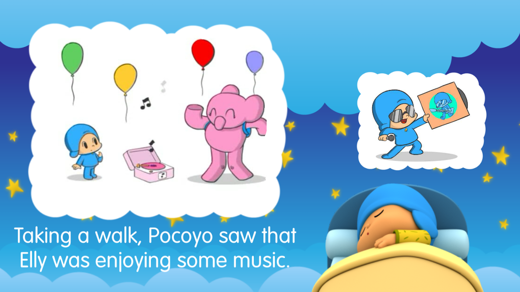 اسکرین شات 5 برنامه P House - Pocoyo Dreams