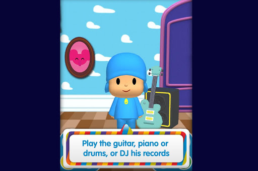اسکرین شات 2 برنامه P House -Talking Pocoyo 2