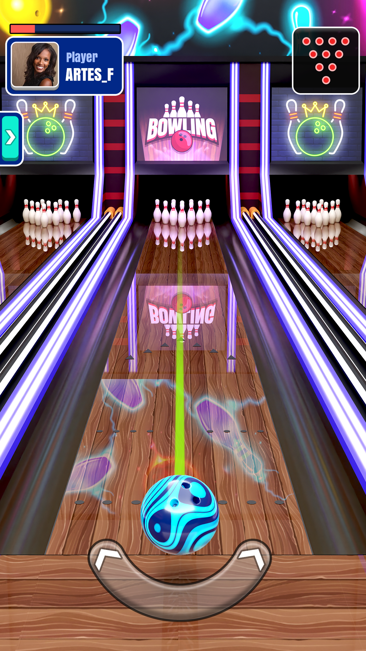 اسکرین شات 3 بازی Bowling Game - Strike!