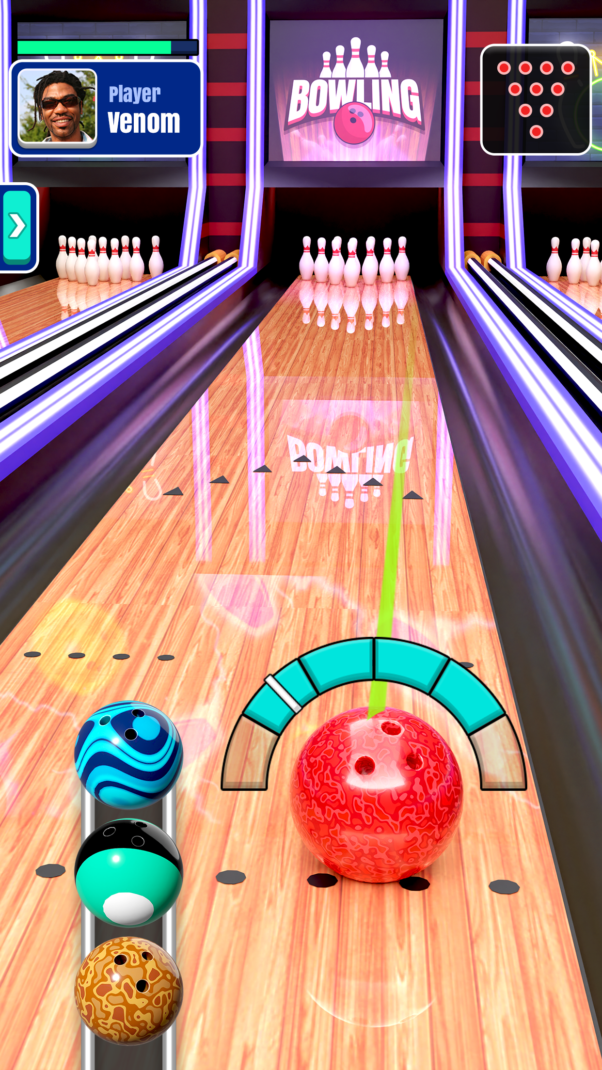 اسکرین شات 5 بازی Bowling Game - Strike!