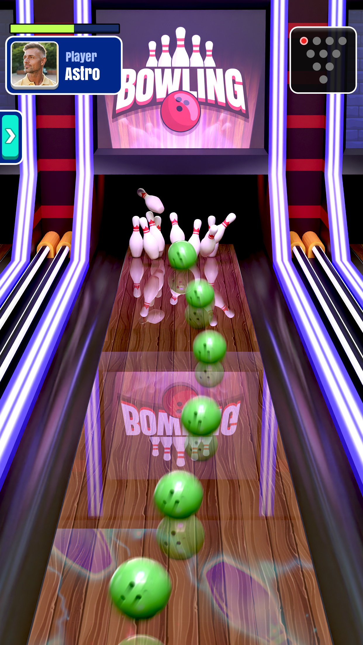 اسکرین شات 2 بازی Bowling Game - Strike!