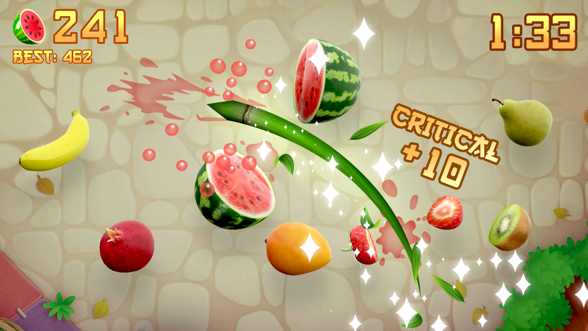 اسکرین شات 2 بازی Fruit Slice