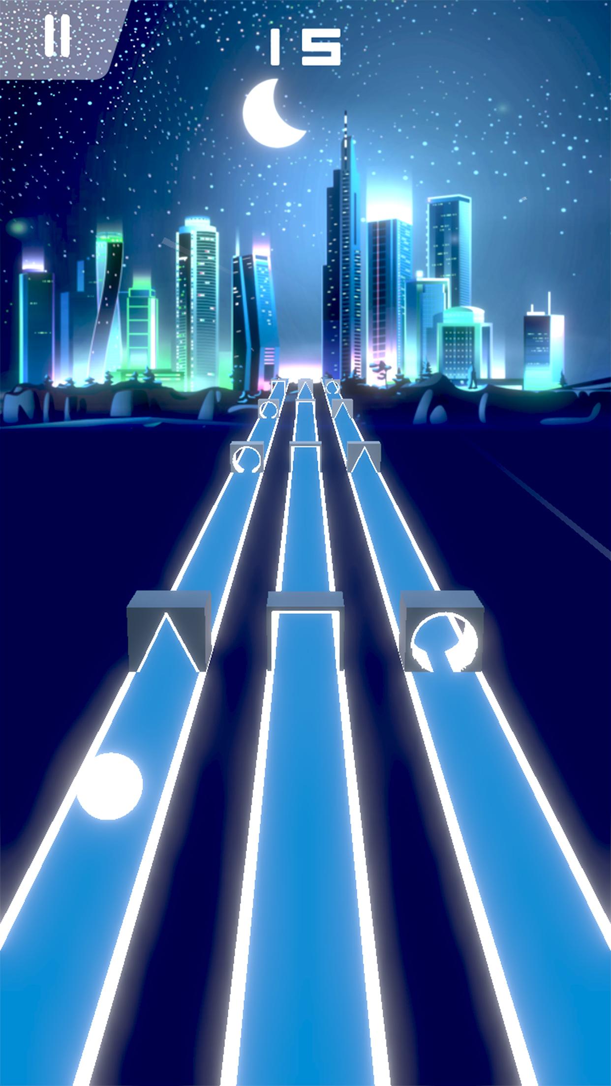 اسکرین شات 1 بازی Shape Rush: Infinity Run