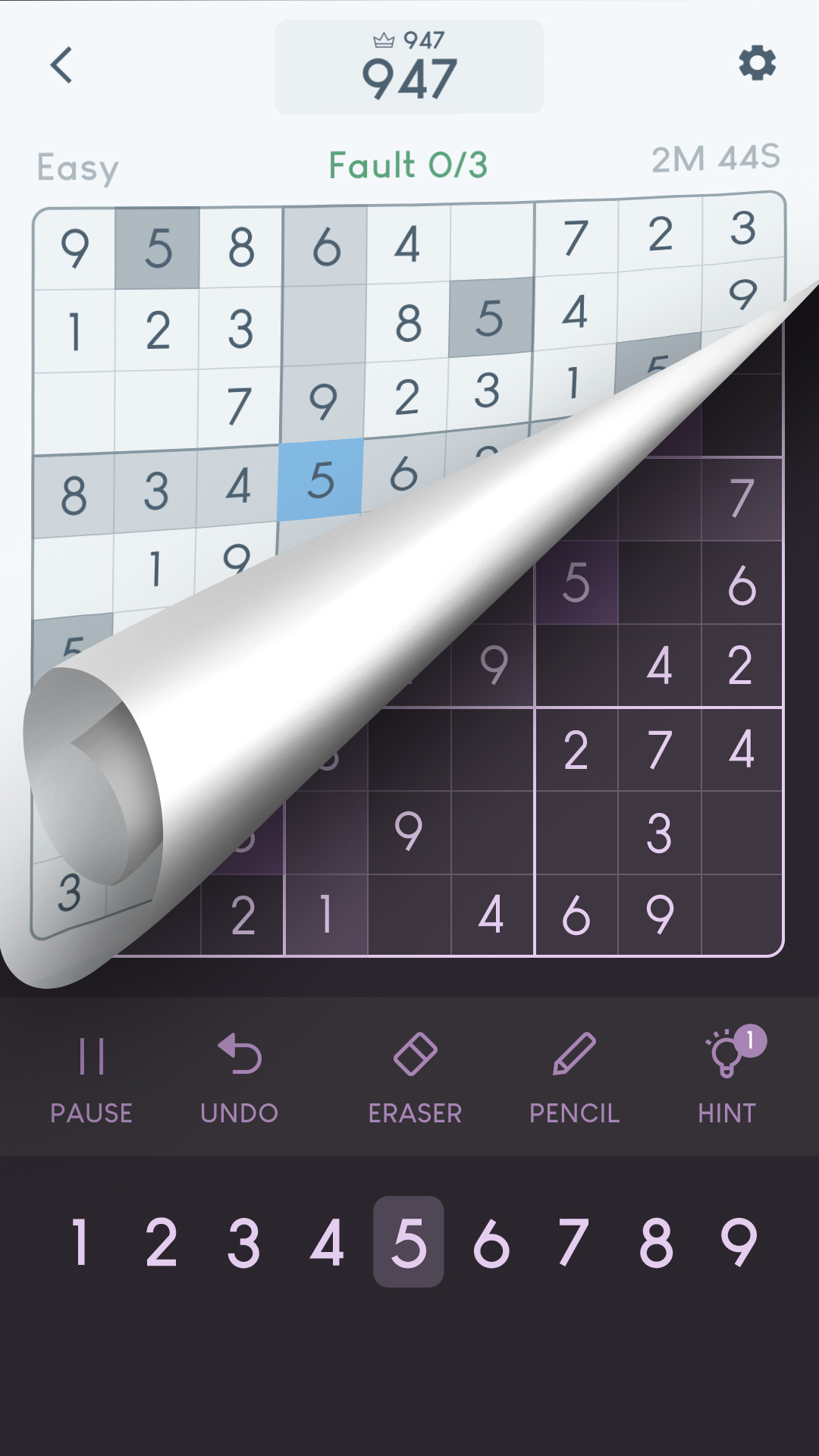 اسکرین شات 4 بازی Sudoku - Classic Puzzle Game