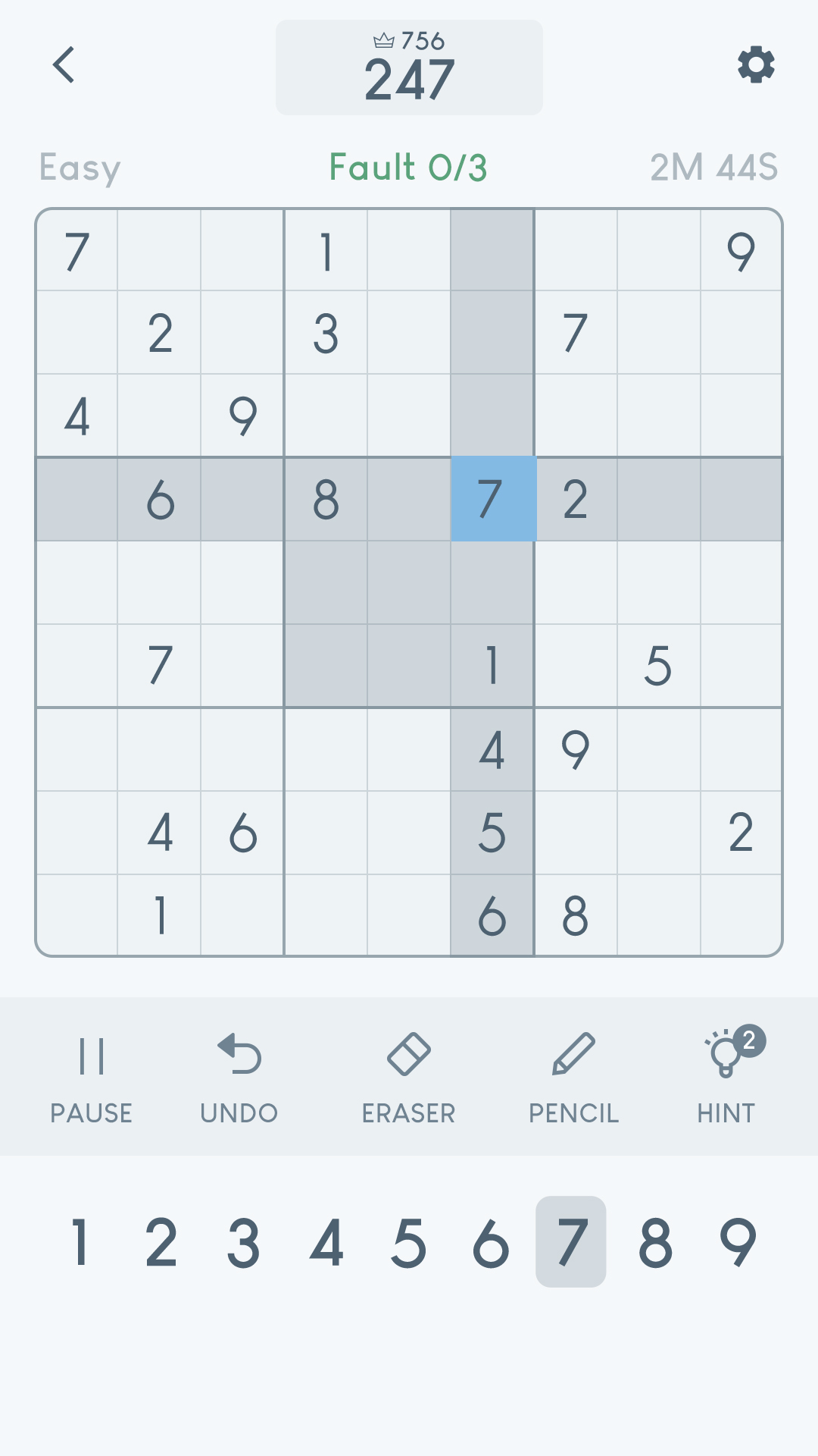 اسکرین شات 1 بازی Sudoku - Classic Puzzle Game