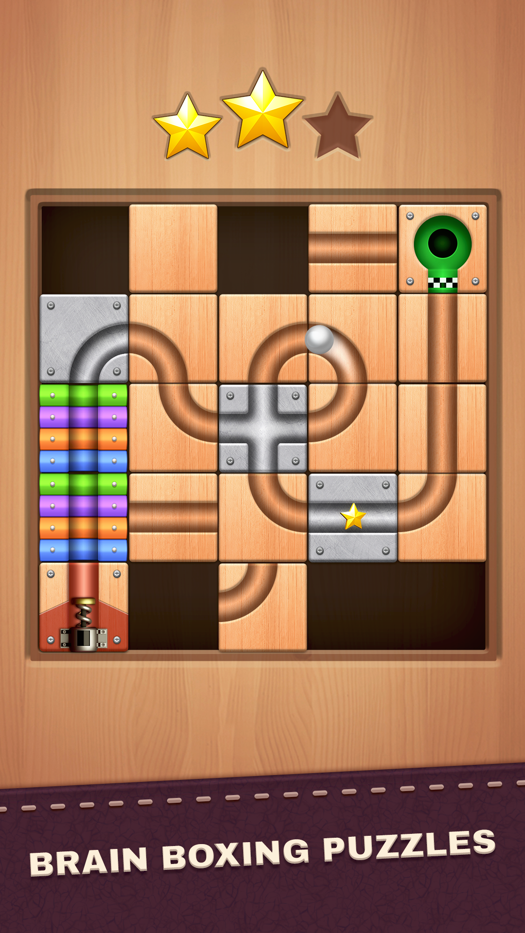 اسکرین شات 2 بازی Unblock Ball - Block Puzzle Ga