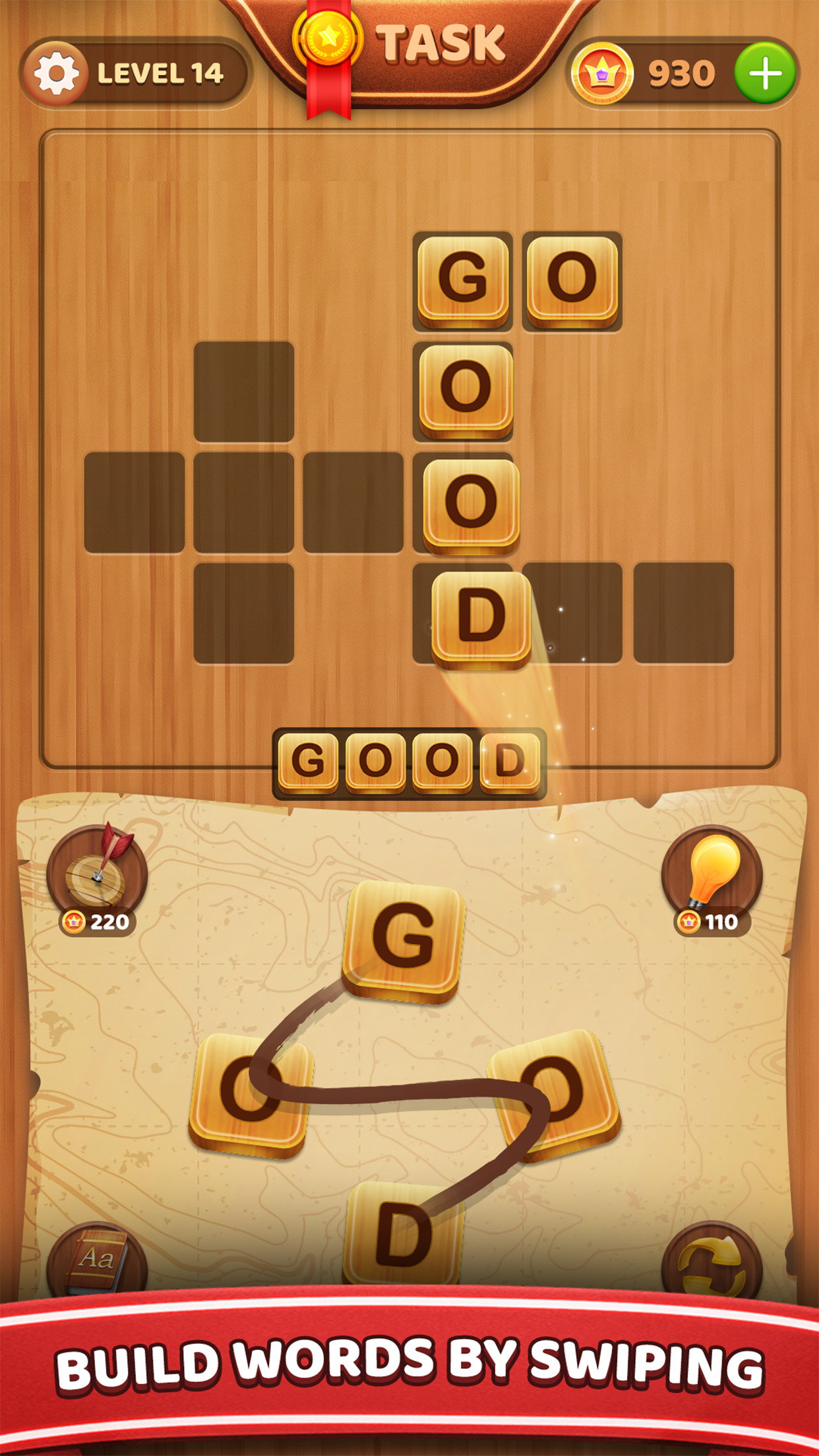 اسکرین شات 1 بازی Word Connect - CrossWord