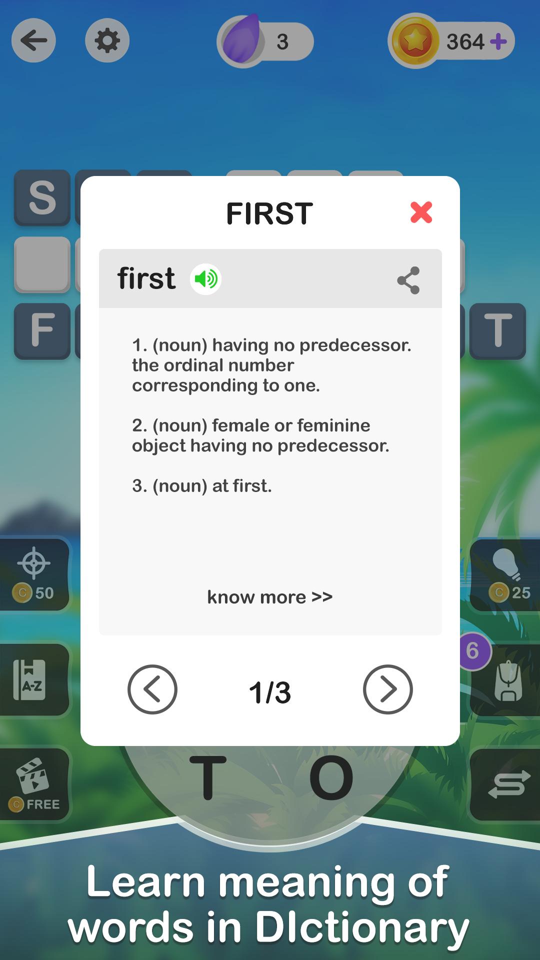 اسکرین شات 3 بازی Word Link - Puzzle Games