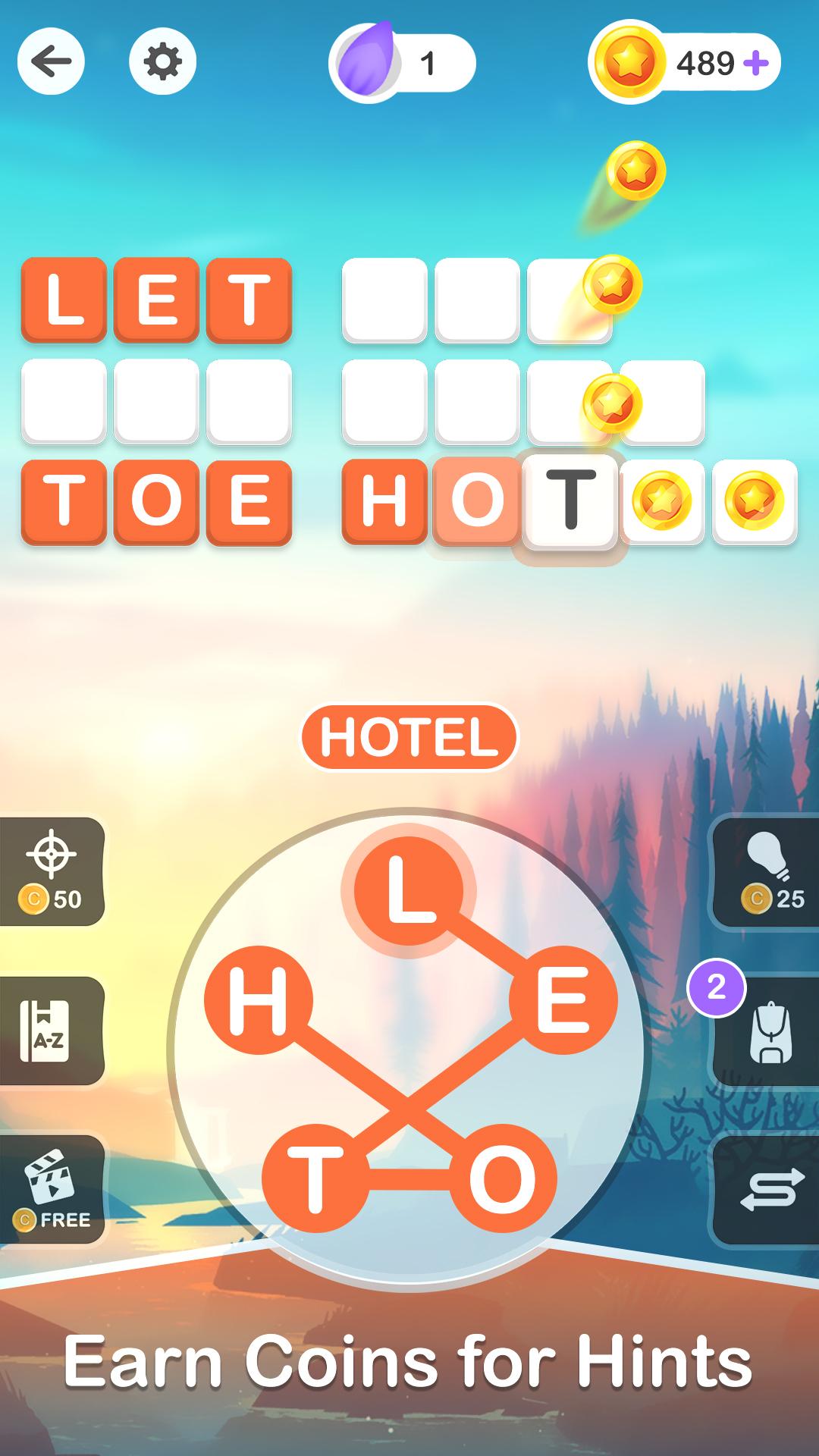 اسکرین شات 5 بازی Word Link - Puzzle Games