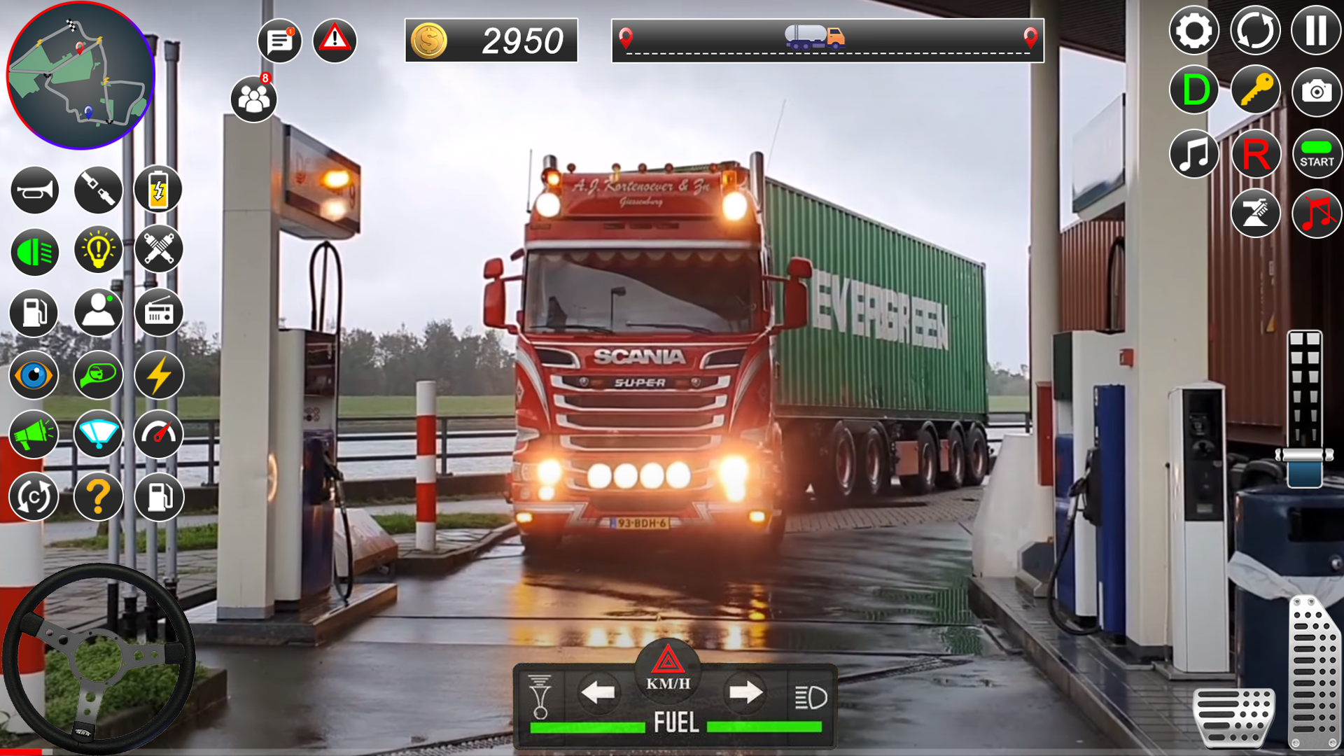 اسکرین شات 5 بازی Euro Cargo Truck Simulator