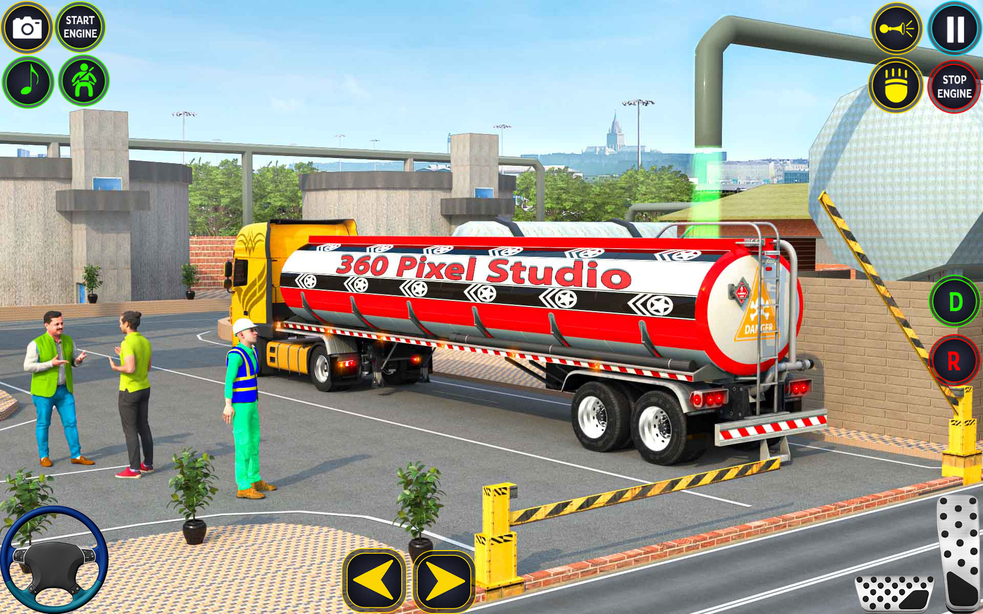 اسکرین شات 1 بازی Oil Tanker Transport Game 3D