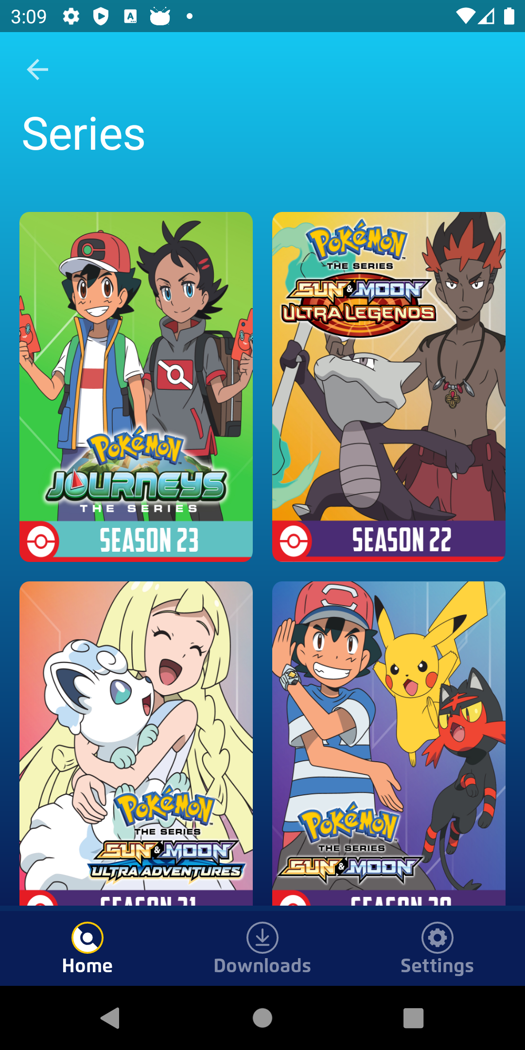 اسکرین شات 3 برنامه Pokémon TV