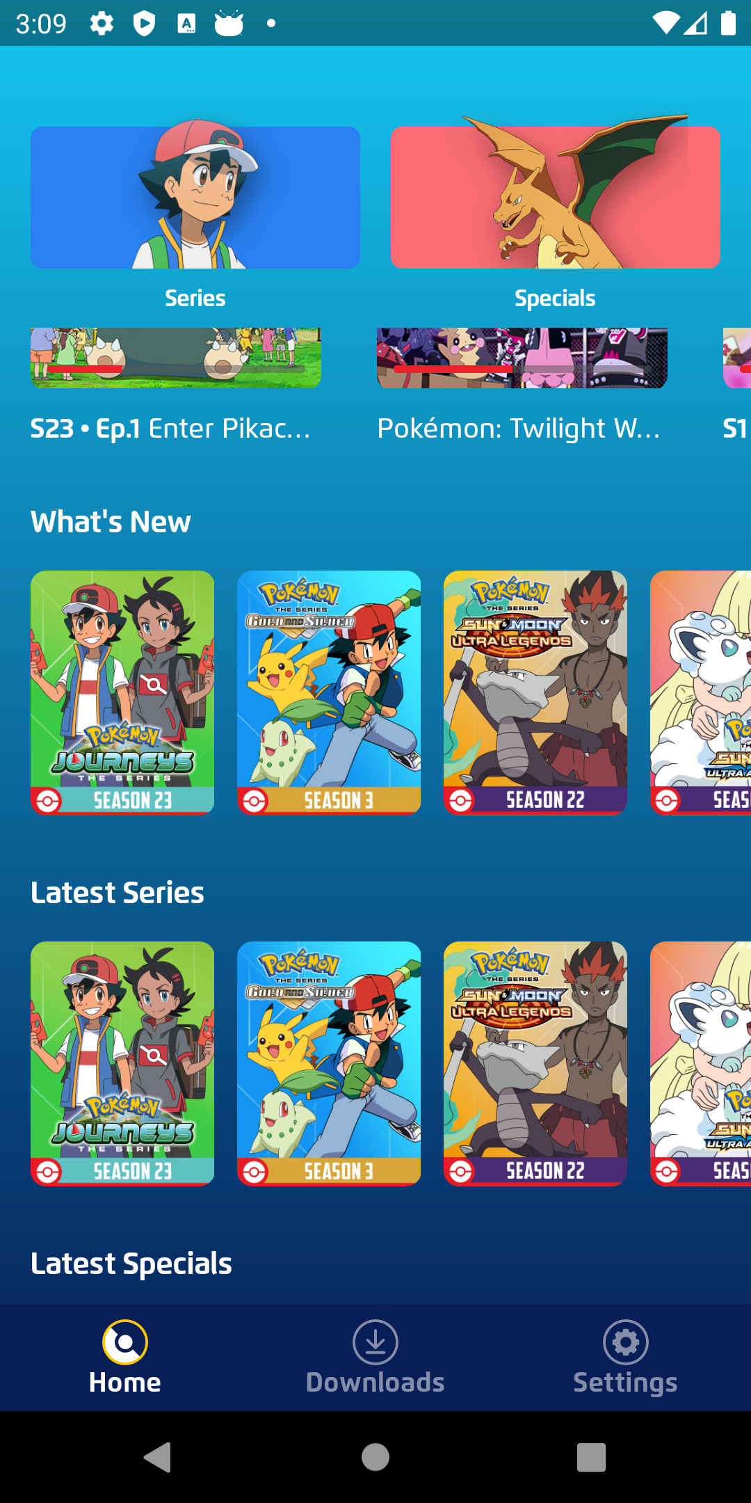 اسکرین شات 2 برنامه Pokémon TV