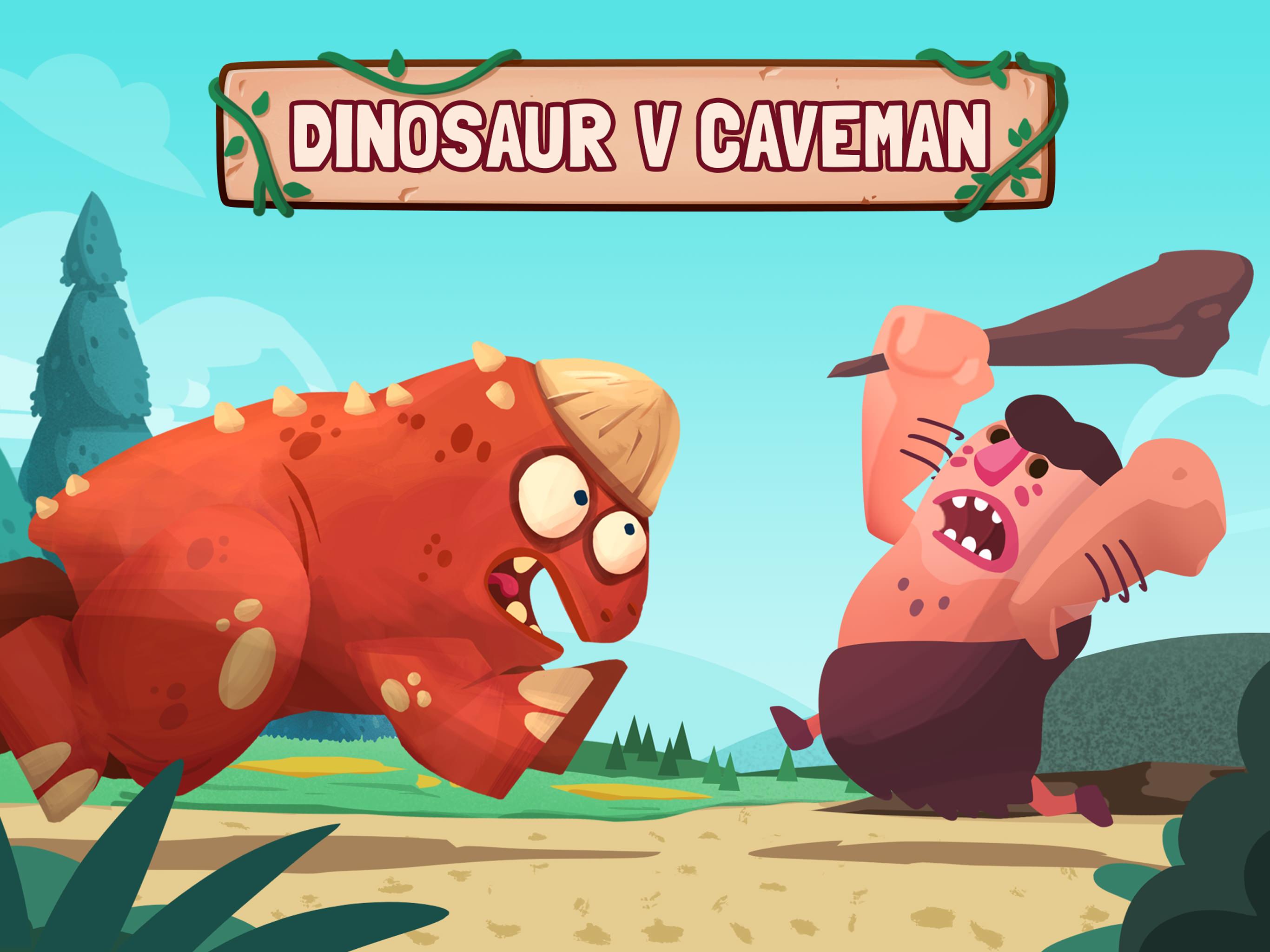 اسکرین شات 1 بازی Dino Bash: Dinosaur Battle