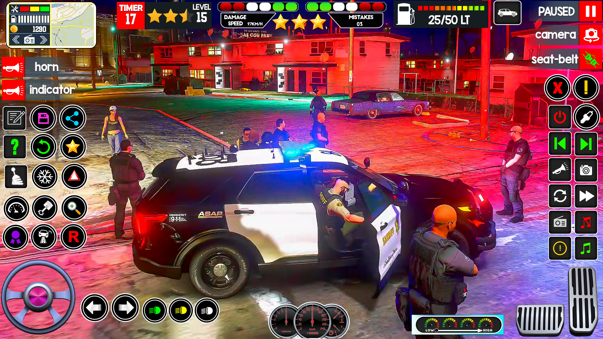 اسکرین شات 1 بازی Police Simulator: Car Games