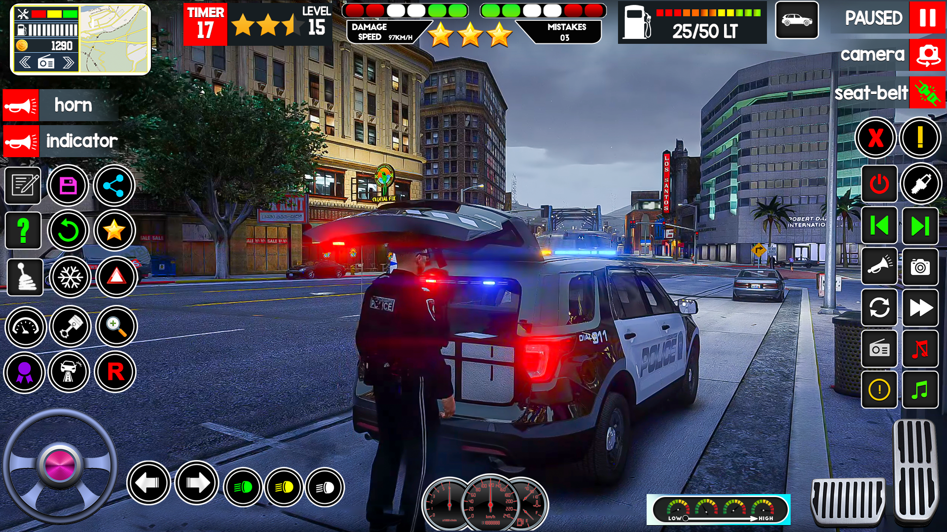 اسکرین شات 7 بازی Police Simulator: Car Games