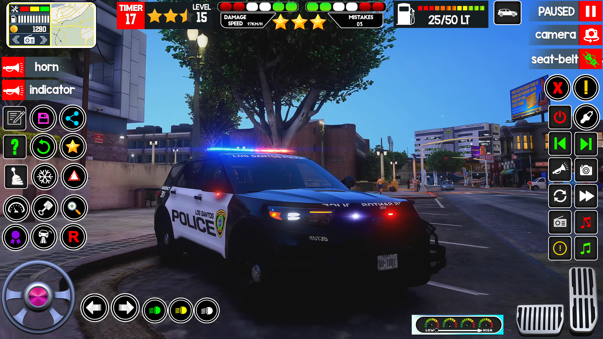 اسکرین شات 6 بازی Police Simulator: Car Games