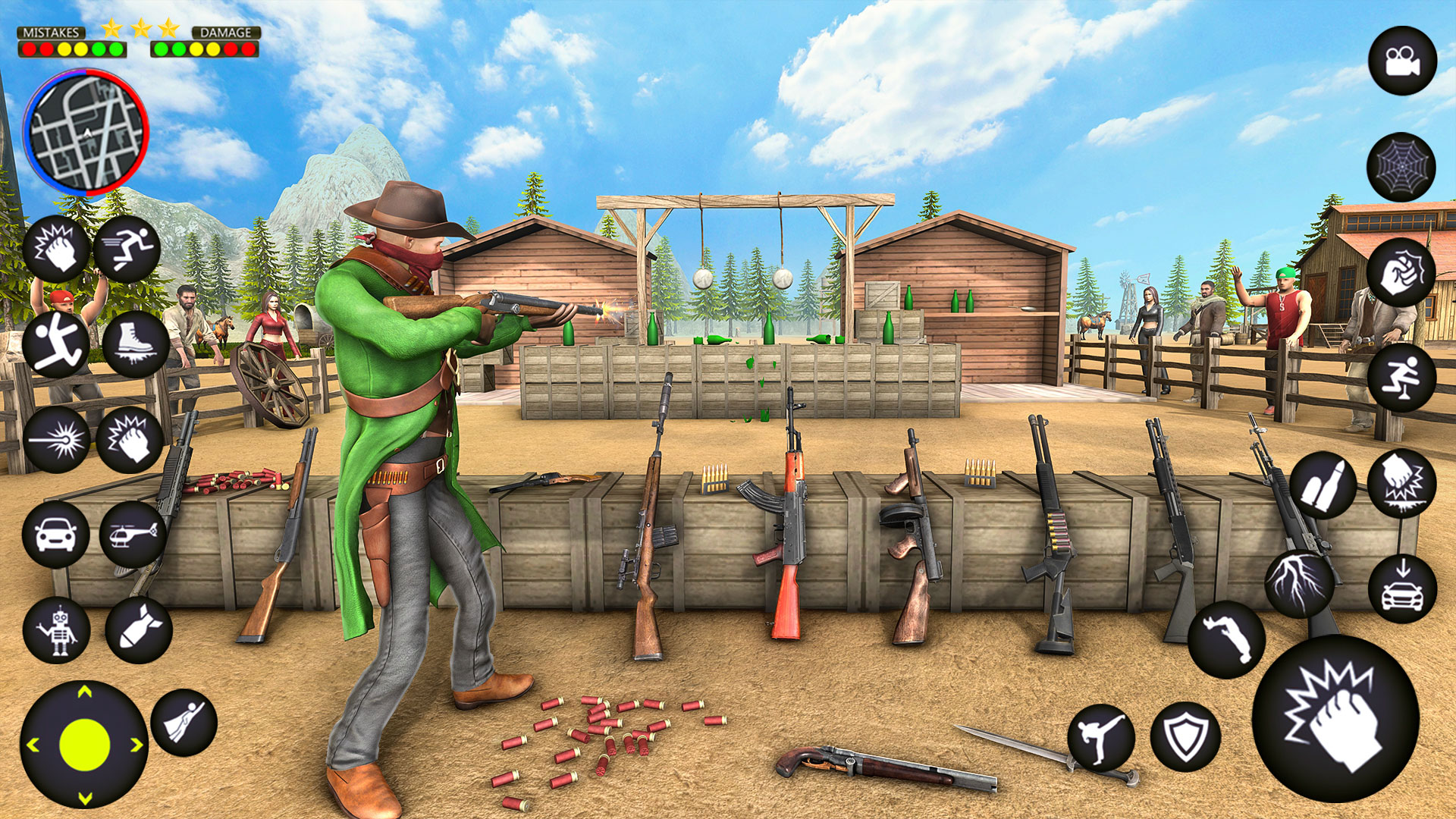 اسکرین شات 8 بازی Gangster Crime Gun Cowboy Game